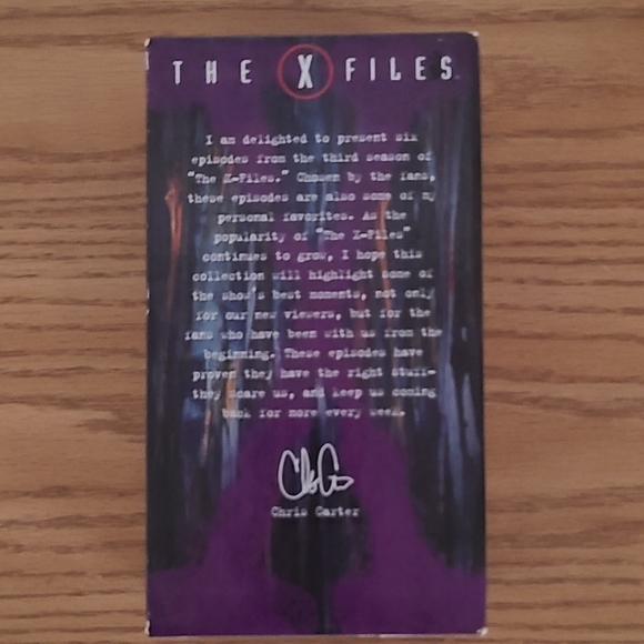 Vintage VHS 📼 Tapes X-Files Episodes - Picture 13 of 14